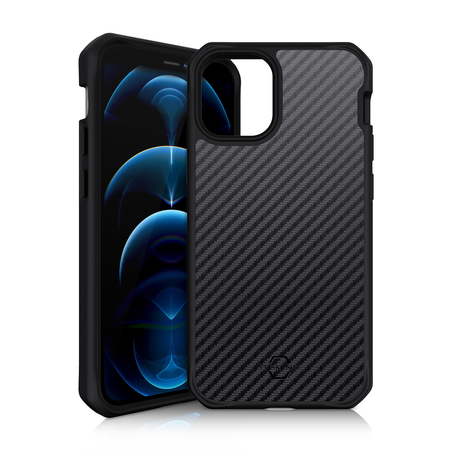 Чехол-накладка ITSKINS HYBRID CARBON для Apple iPhone 12 Pro Max (6.7") чёрный, Черный
Чехол-накладка ITSKINS HYBRID CARBON для Apple iPhone 12 Pro Max (6.7") чёрный, Черный