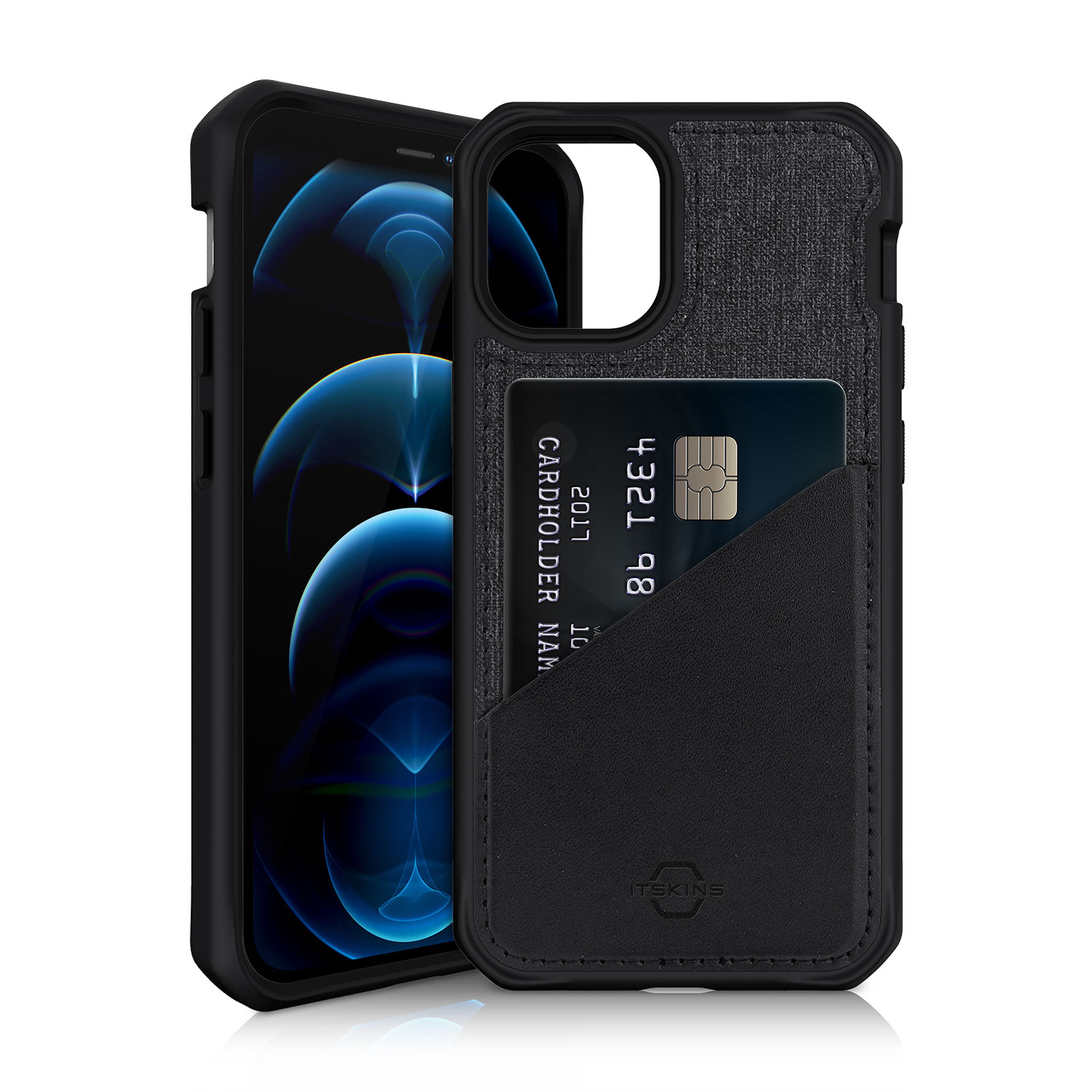 Чехол-накладка ITSKINS HYBRID FUSION для Apple iPhone 12/12 Pro (6.1") чёрный/серый
Чехол-накладка ITSKINS HYBRID FUSION для Apple iPhone 12/12 Pro (6.1") чёрный/серый