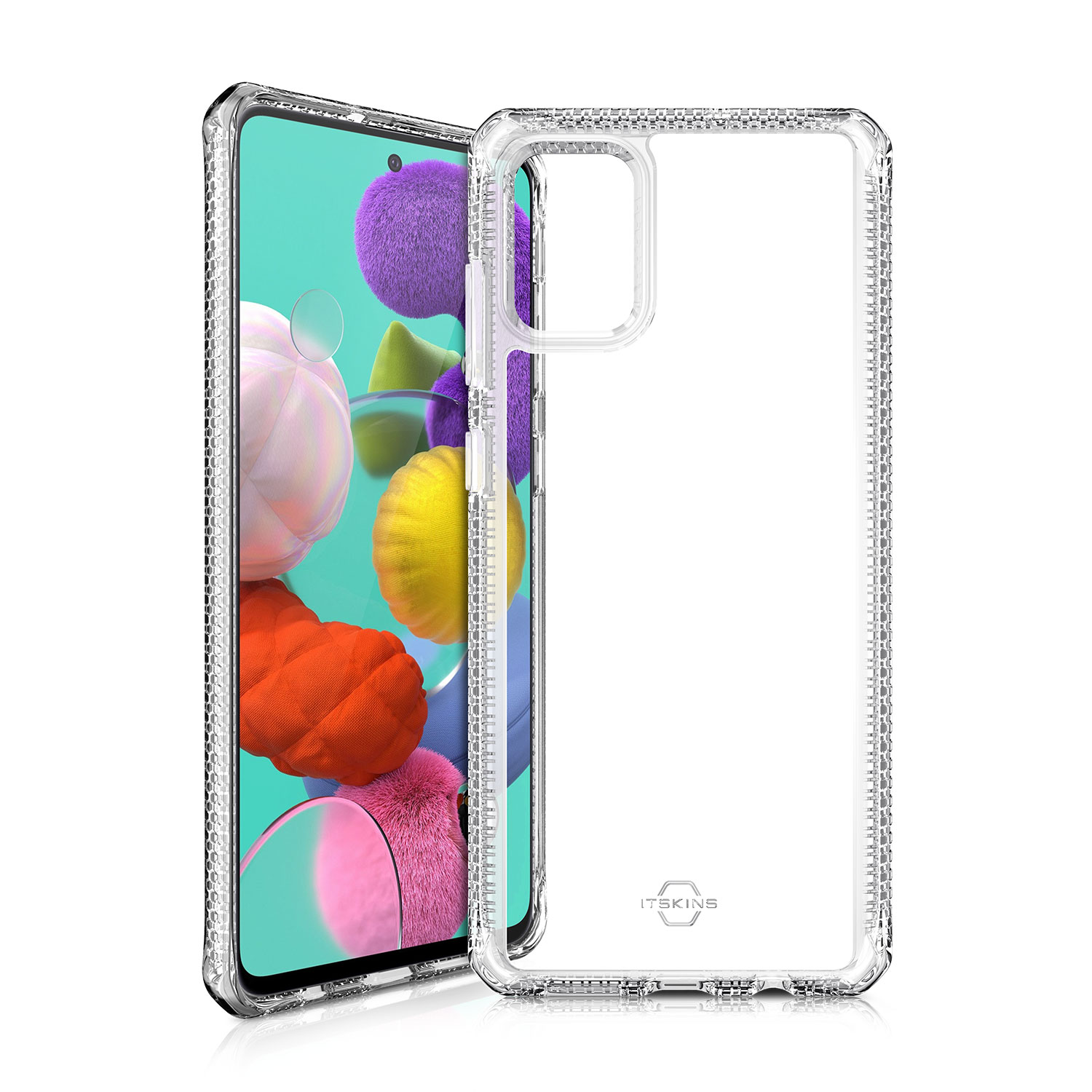 Чехол антибактериальный ITSKINS HYBRID CLEAR для Samsung Galaxy A51 прозрачный
Чехол антибактериальный ITSKINS HYBRID CLEAR для Samsung Galaxy A51 прозрачный