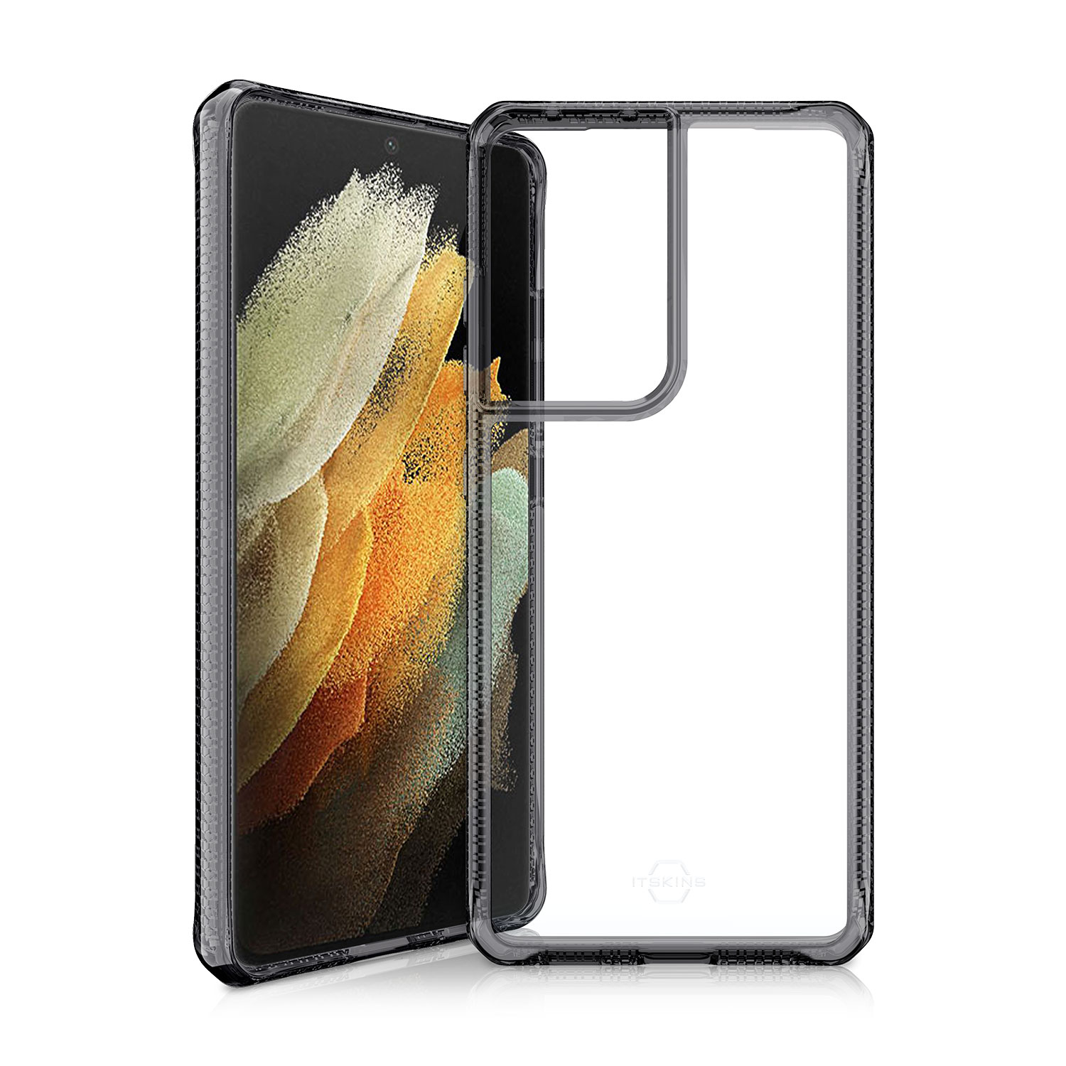 Чехол антибактериальный ITSKINS HYBRID CLEAR для Samsung Galaxy S21 Ultra черный/прозрачный
Чехол антибактериальный ITSKINS HYBRID CLEAR для Samsung Galaxy S21 Ultra черный/прозрачный