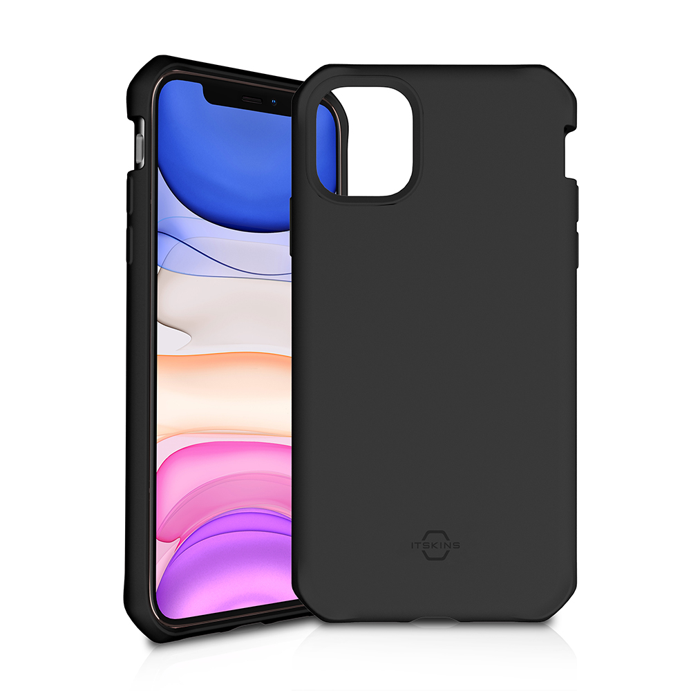 Чехол антибактериальный ITSKINS SPECTRUM SOLID для Apple iPhone 11 61" чёрный
Чехол антибактериальный ITSKINS SPECTRUM SOLID для Apple iPhone 11 61" чёрный