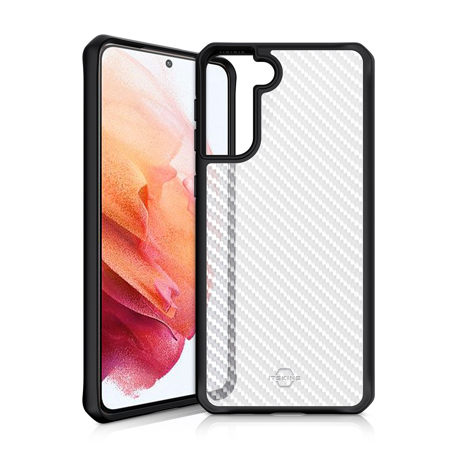 Чехол антибактериальный ITSKINS HYBRID TEK для Samsung Galaxy S21 черный/прозрачный
Чехол антибактериальный ITSKINS HYBRID TEK для Samsung Galaxy S21 черный/прозрачный