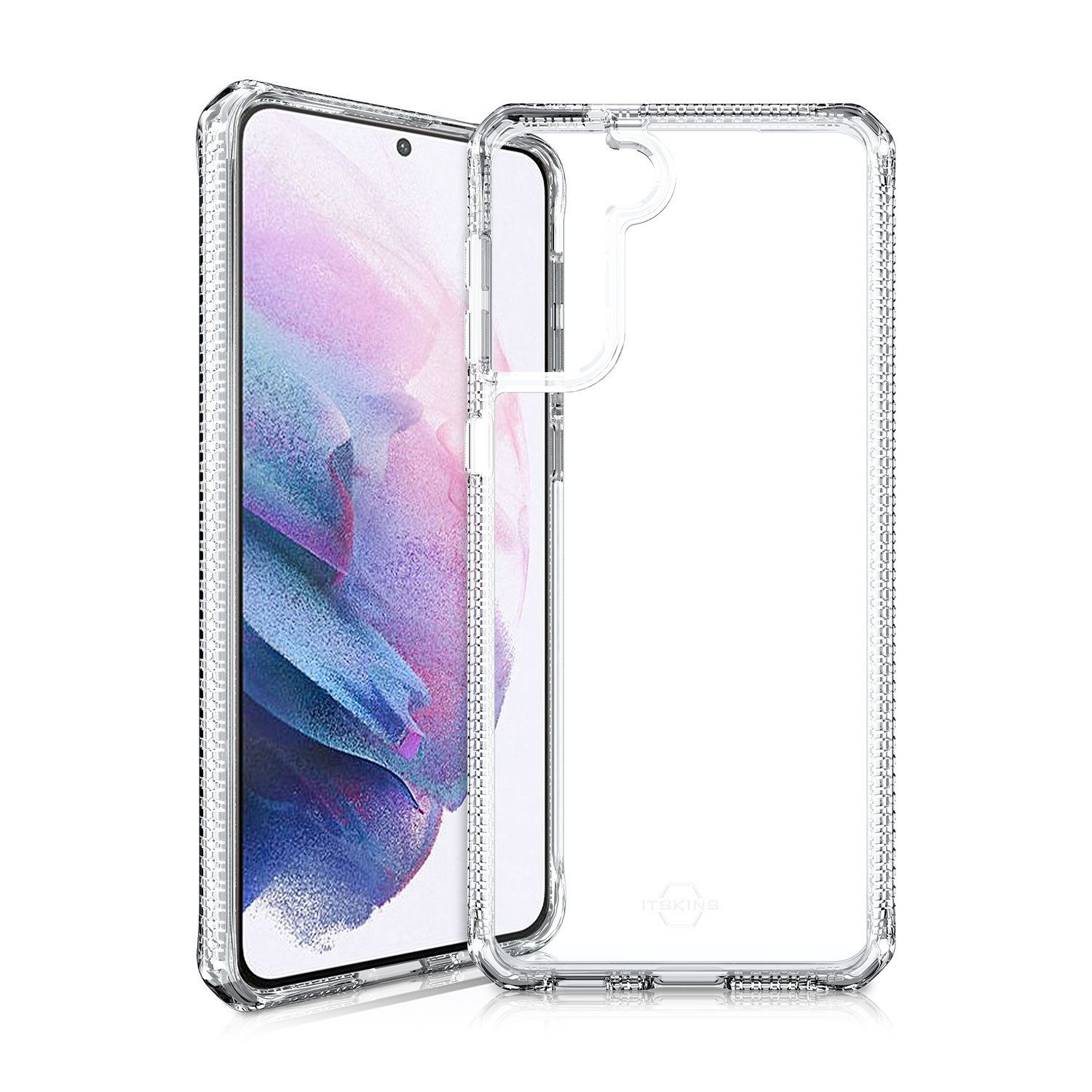 Чехол антибактериальный ITSKINS HYBRID CLEAR для Samsung Galaxy S21+ прозрачный
Чехол антибактериальный ITSKINS HYBRID CLEAR для Samsung Galaxy S21+ прозрачный