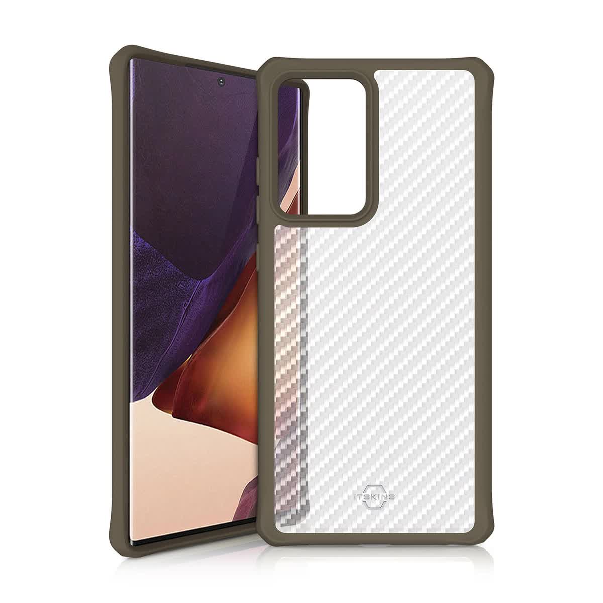 Чехол антибактериальный ITSKINS HYBRID TEK для Samsung Galaxy Note 20 Ultra хаки/прозрачный
Чехол антибактериальный ITSKINS HYBRID TEK для Samsung Galaxy Note 20 Ultra хаки/прозрачный