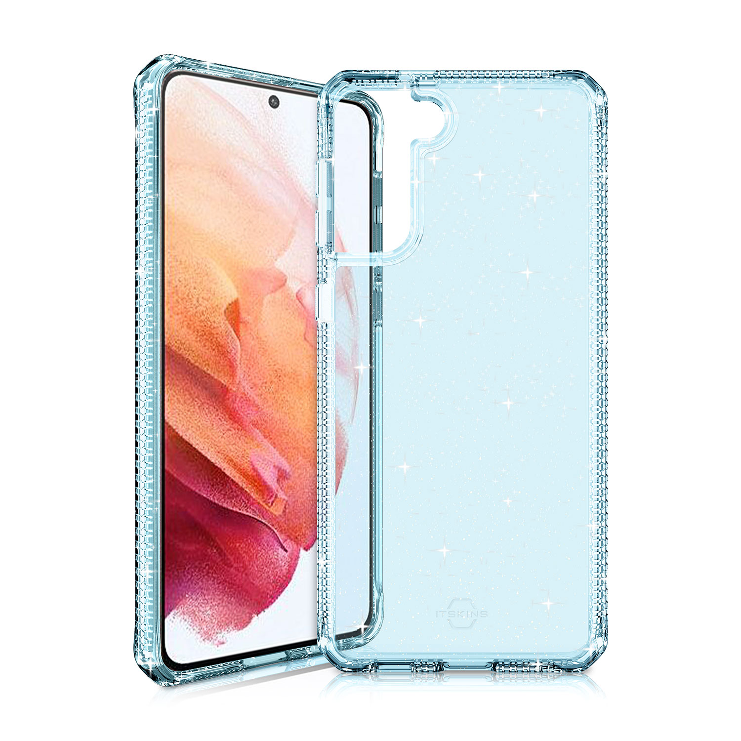 Чехол антибактериальный ITSKINS HYBRID SPARK для Samsung Galaxy S21+ голубой
Чехол антибактериальный ITSKINS HYBRID SPARK для Samsung Galaxy S21+ голубой