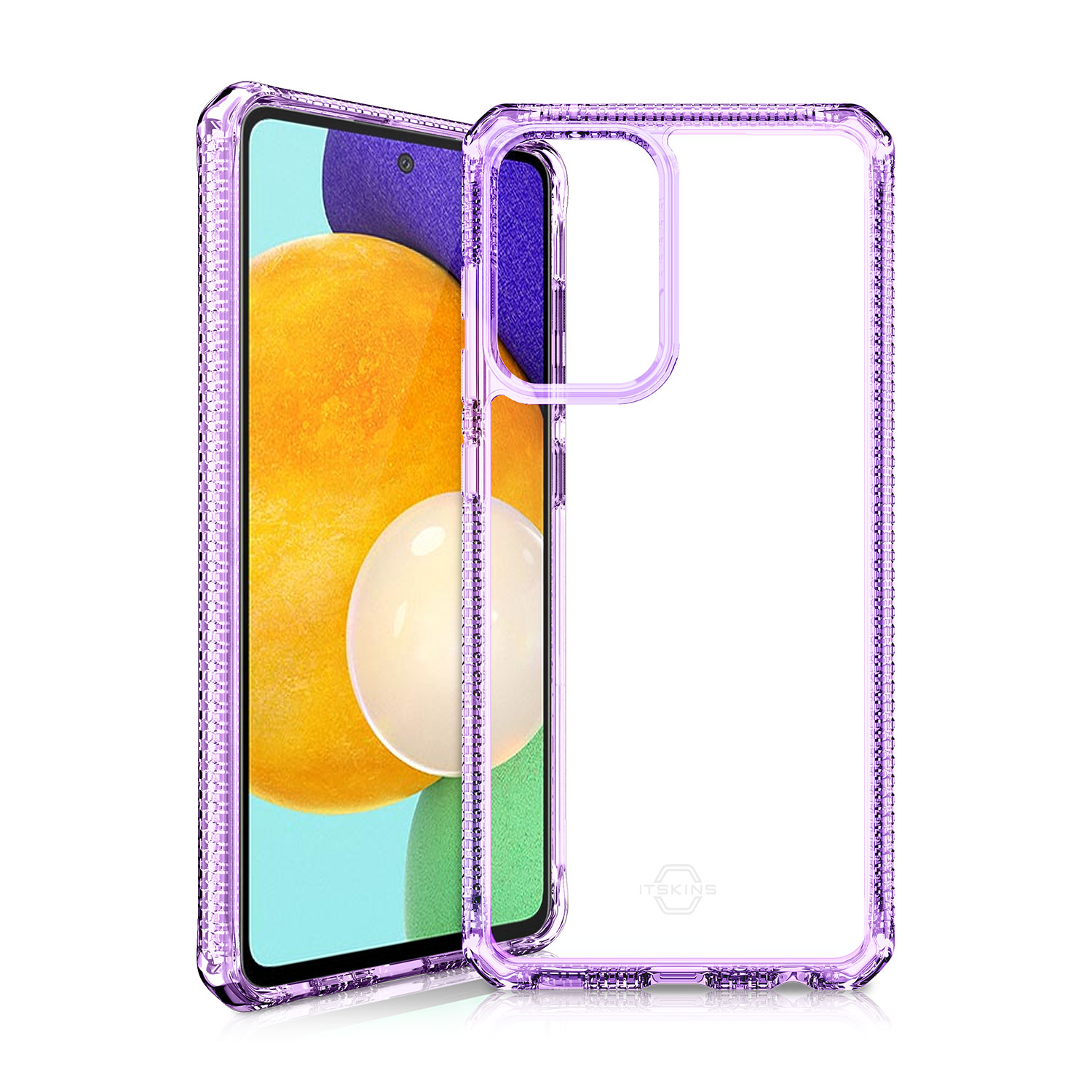 Чехол антибактериальный ITSKINS HYBRID CLEAR для Samsung Galaxy A52 сиреневый/прозрачный
Чехол антибактериальный ITSKINS HYBRID CLEAR для Samsung Galaxy A52 сиреневый/прозрачный
