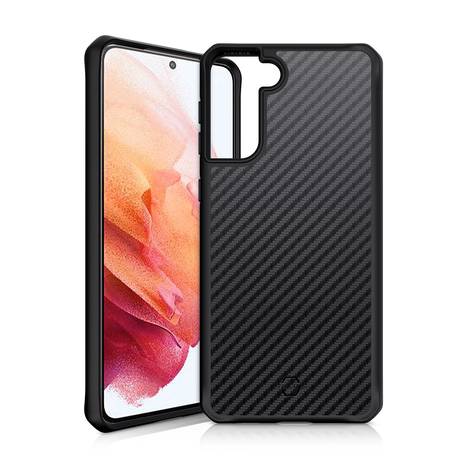 Чехол-накладка ITSKINS HYBRID CARBON для Samsung Galaxy S21, черный
Чехол-накладка ITSKINS HYBRID CARBON для Samsung Galaxy S21, черный