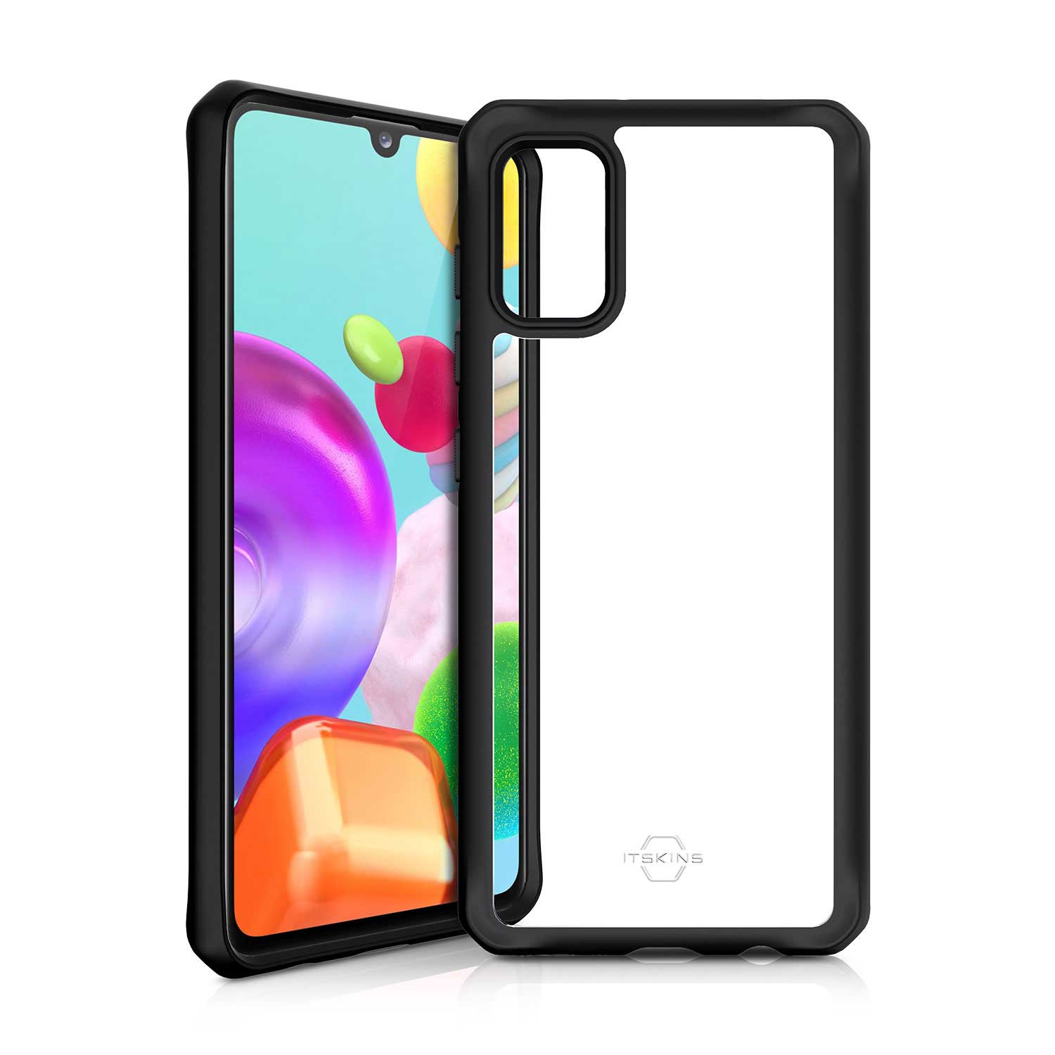 Чехол-накладка ITSKINS HYBRID SOLID для Samsung Galaxy A41 чёрный/прозрачный, Черный
Чехол-накладка ITSKINS HYBRID SOLID для Samsung Galaxy A41 чёрный/прозрачный, Черный