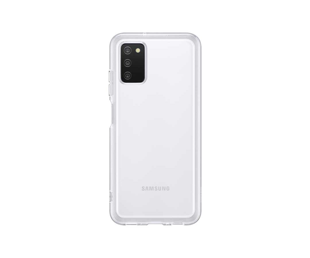 Чехол-накладка Samsung Soft Clear Cover A03s прозрачный (EF-QA037TTEGRU)
Чехол-накладка Samsung Soft Clear Cover A03s прозрачный (EF-QA037TTEGRU)