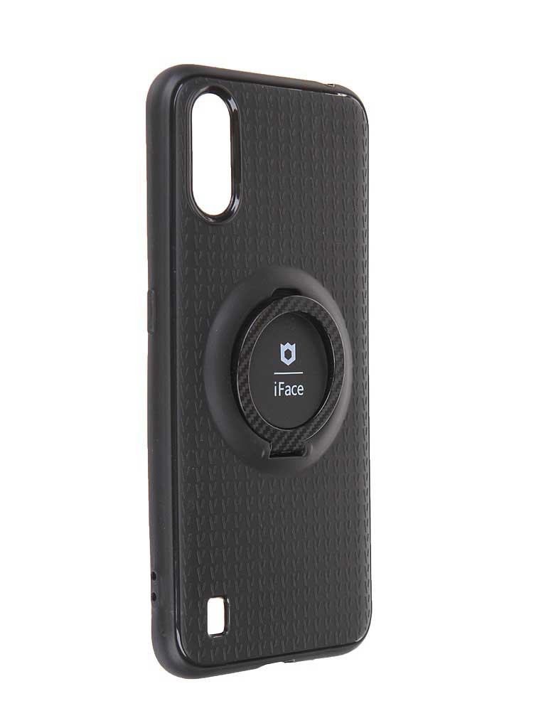 Чехол Innovation для Samsung Galaxy A01 с держателем iFace и кольцом 19617, Черный
Чехол Innovation для Samsung Galaxy A01 с держателем iFace и кольцом 19617, Черный
