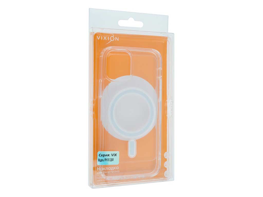 Чехол Vixion для APPLE iPhone 12 / 12 Pro MagSafe Transparent GS-00014264, Прозрачный
Чехол Vixion для APPLE iPhone 12 / 12 Pro MagSafe Transparent GS-00014264, Прозрачный