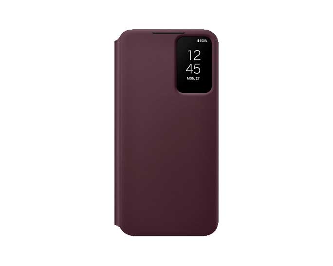 Чехол-книжка Samsung EF-ZS906CEEGRU Smart Clear View Cover для Galaxy S22+, бургунди, Бордовый
Чехол-книжка Samsung EF-ZS906CEEGRU Smart Clear View Cover для Galaxy S22+, бургунди, Бордовый