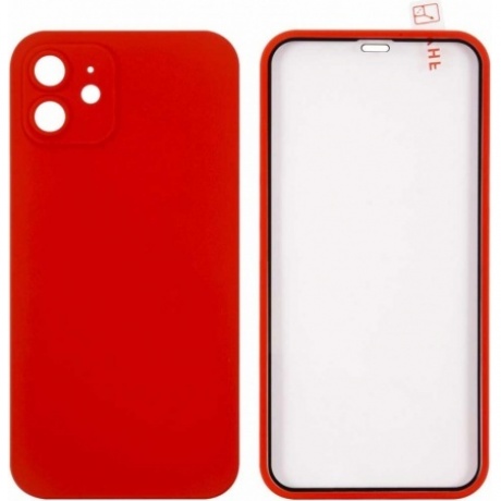 Защитный комплект Red Line 360° Full Body для iPhone 12 (чехол+стекло), красный
Защитный комплект Red Line 360° Full Body для iPhone 12 (чехол+стекло), красный