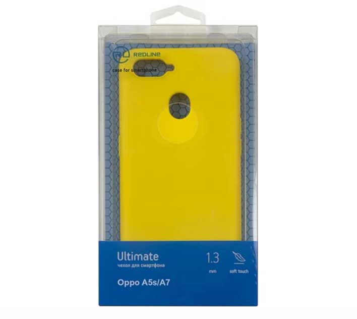 Чехол защитный Red Line Ultimate для Oppo A5s/A7, желтый УТ000022293
Чехол защитный Red Line Ultimate для Oppo A5s/A7, желтый УТ000022293