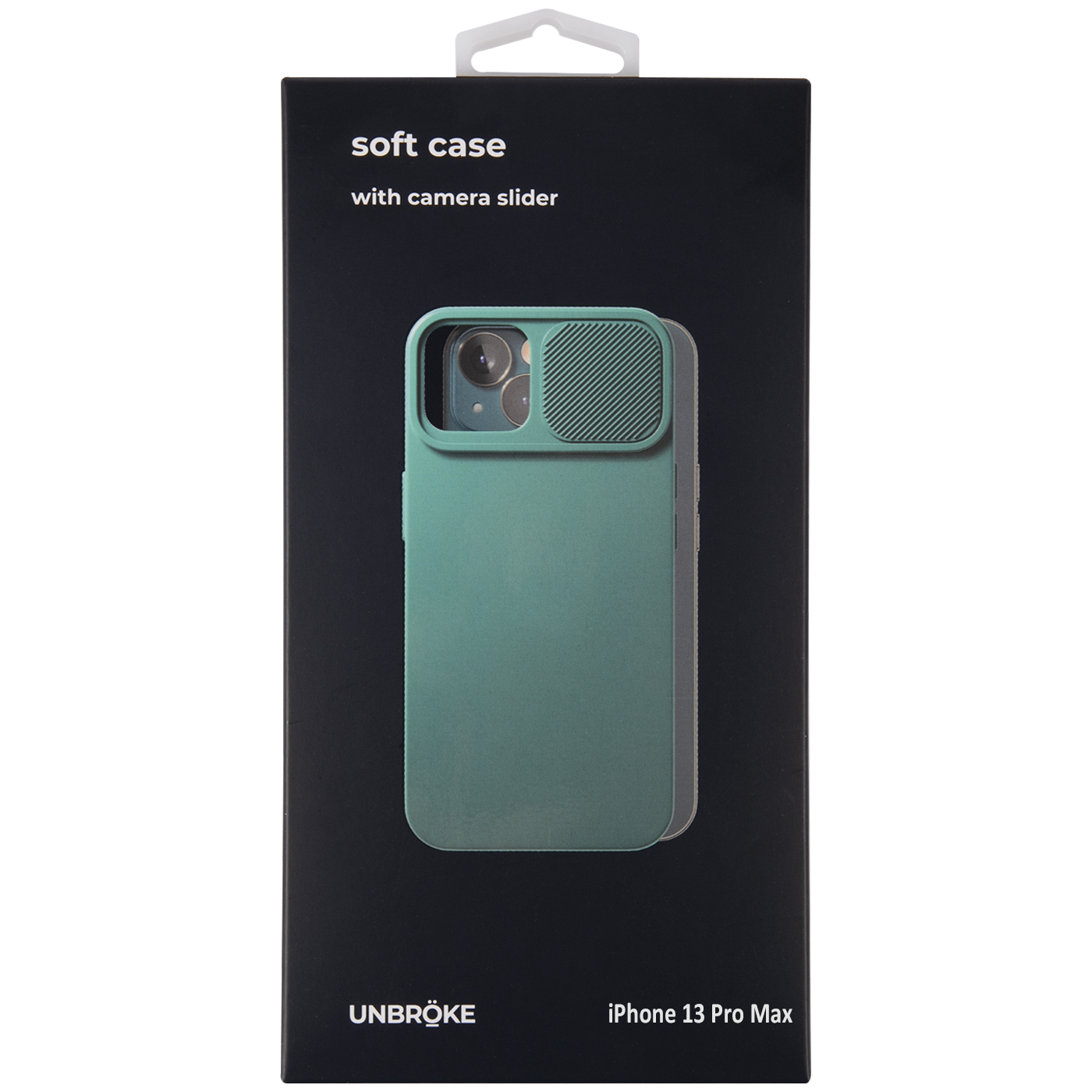 Чехол накладка UNBROKE soft case with camera slider для iPhone 13 Pro Max, зеленая, Зеленый
Чехол накладка UNBROKE soft case with camera slider для iPhone 13 Pro Max, зеленая, Зеленый