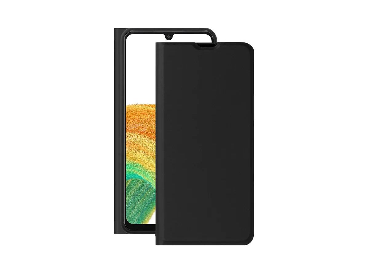 Чехол Deppa Book Cover Silk Pro для Samsung Galaxy A33, черный 88178
Чехол Deppa Book Cover Silk Pro для Samsung Galaxy A33, черный 88178