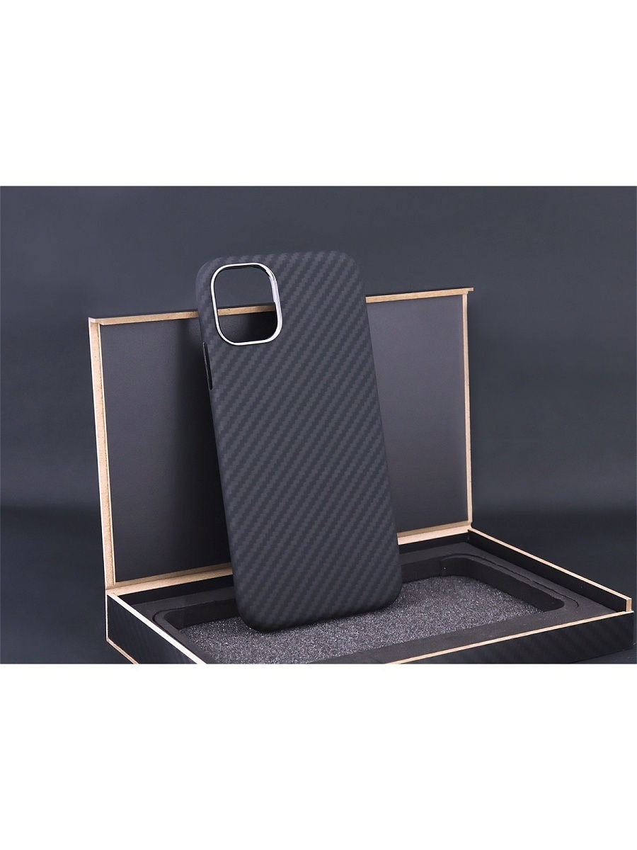 Чехол защитный кевларовый LuxCase для Apple iPhone 13 6,1", Черный
Чехол защитный кевларовый LuxCase для Apple iPhone 13 6,1", Черный