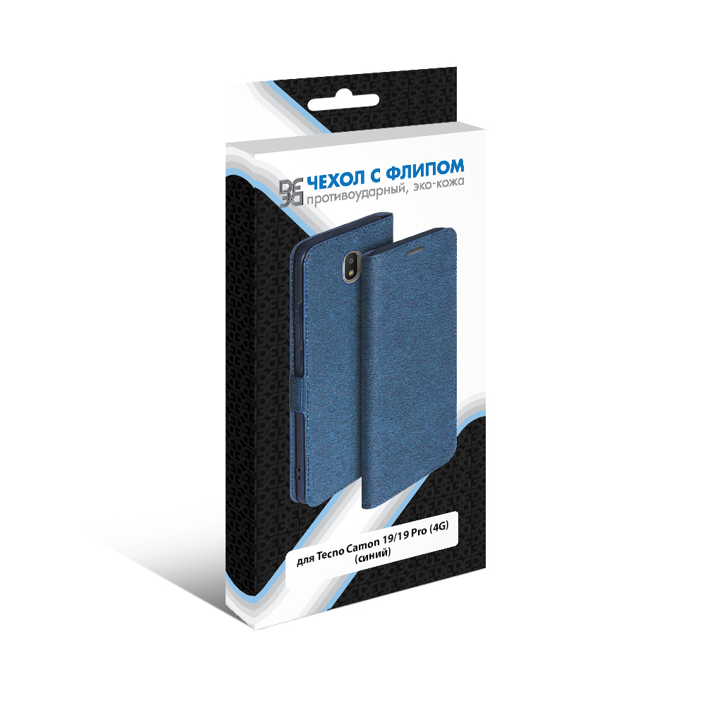 Чехол DF для Tecno Camon 19 / 19 Pro 4G Blue tFlip-14, Синий
Чехол DF для Tecno Camon 19 / 19 Pro 4G Blue tFlip-14, Синий