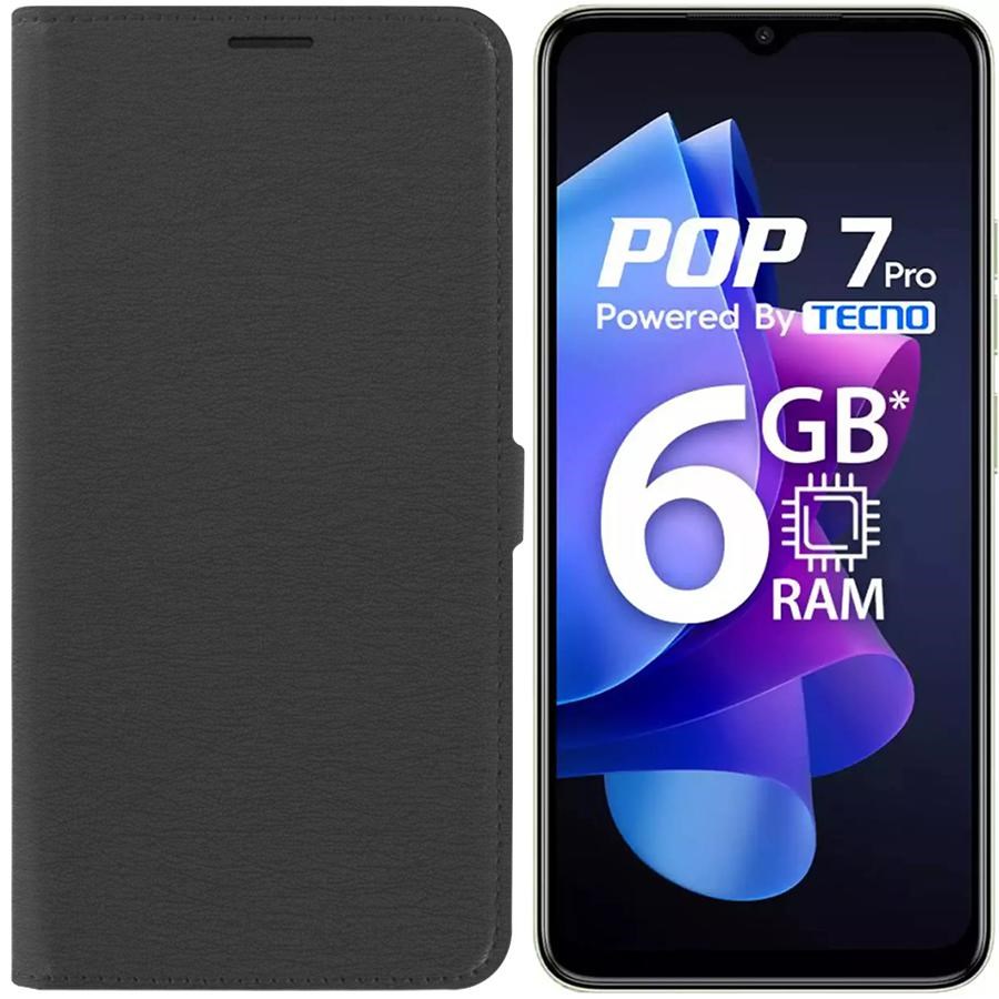 Чехол-книжка Krutoff Eco Book для TECNO POP 7/ 7 Pro/ Spark Go 2023 черный
Чехол-книжка Krutoff Eco Book для TECNO POP 7/ 7 Pro/ Spark Go 2023 черный