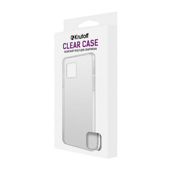 Чехол-накладка Krutoff Clear Case для OPPO Reno5, Прозрачный
Чехол-накладка Krutoff Clear Case для OPPO Reno5, Прозрачный