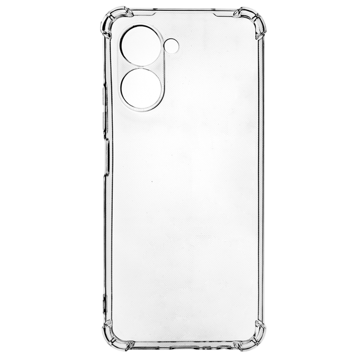 Клип-кейс PERO силикон для Realme C33 прозрачный усиленный
Клип-кейс PERO силикон для Realme C33 прозрачный усиленный