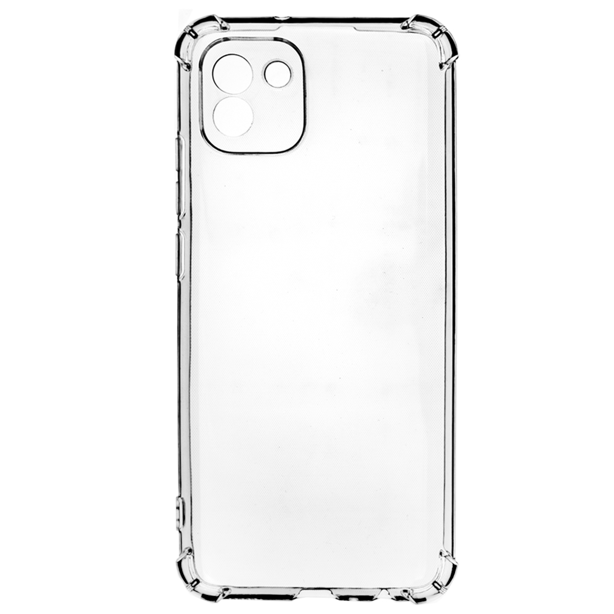 Клип-кейс PERO силикон для Samsung A03 прозрачный усиленный
Клип-кейс PERO силикон для Samsung A03 прозрачный усиленный