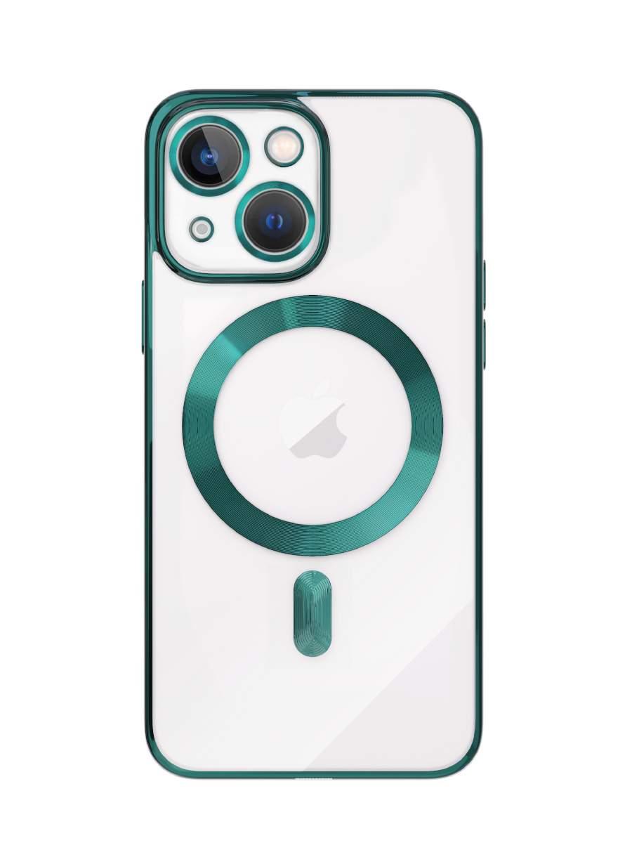 Чехол UZAY с цветной рамкой и Magsafe для iPhone 14, темно-зеленый
Чехол UZAY с цветной рамкой и Magsafe для iPhone 14, темно-зеленый