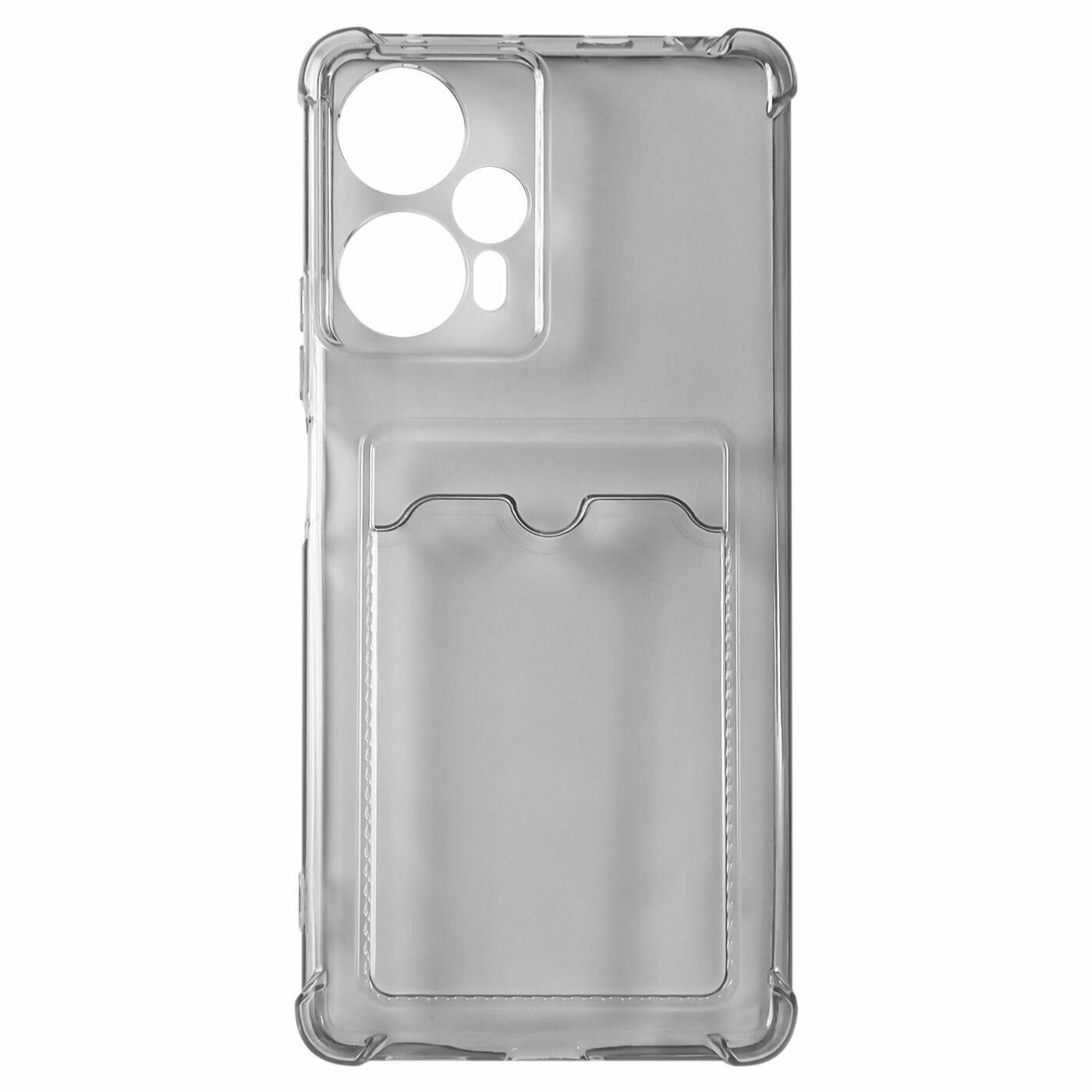 Чехол накладка силикон iBox Crystal для Xiaomi Poco F5, с кардхолдером (черный)
Чехол накладка силикон iBox Crystal для Xiaomi Poco F5, с кардхолдером (черный)