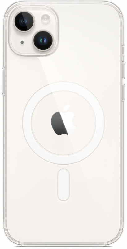 Чехол Apple iPhone 14 Plus Clear Case with MagSafe (MPU43), Прозрачный
Чехол Apple iPhone 14 Plus Clear Case with MagSafe (MPU43), Прозрачный