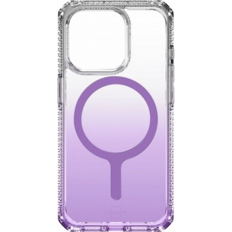 Чехол-накладка ITSKINS HYBRID R OMBRE MagSafe для iPhone 15 Pro Max (6.7"), сиреневый, Фиолетовый;прозрачный
Чехол-накладка ITSKINS HYBRID R OMBRE MagSafe для iPhone 15 Pro Max (6.7"), сиреневый, Фиолетовый;прозрачный