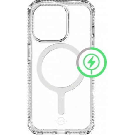 Чехол-накладка ITSKINS HYBRID R SPARK w/MagSafe для iPhone 15 Pro (6.1"), прозрачный
Чехол-накладка ITSKINS HYBRID R SPARK w/MagSafe для iPhone 15 Pro (6.1"), прозрачный