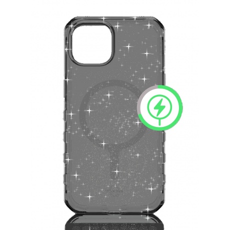 Чехол-накладка ITSKINS HYBRID R SPARK w/MagSafe для iPhone 15/14 (6.1"), дымчатый
Чехол-накладка ITSKINS HYBRID R SPARK w/MagSafe для iPhone 15/14 (6.1"), дымчатый