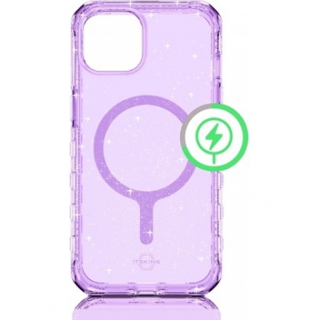 Чехол-накладка ITSKINS HYBRID R SPARK w/MagSafe для iPhone 15/14 (6.1"), сиреневый
Чехол-накладка ITSKINS HYBRID R SPARK w/MagSafe для iPhone 15/14 (6.1"), сиреневый