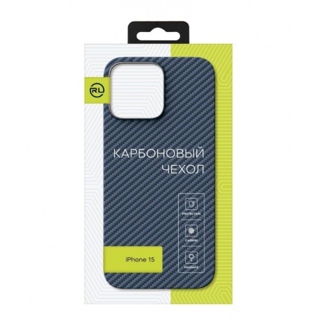 Чехол Red Line для iPhone 15, для MagSafe, карбон, матовый, синий УТ000037393
Чехол Red Line для iPhone 15, для MagSafe, карбон, матовый, синий УТ000037393