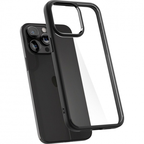 Чехол для телефона Spigen Ultra Hybrid для iPhone 15 Pro матовый черный (ACS06713)
Чехол для телефона Spigen Ultra Hybrid для iPhone 15 Pro матовый черный (ACS06713)