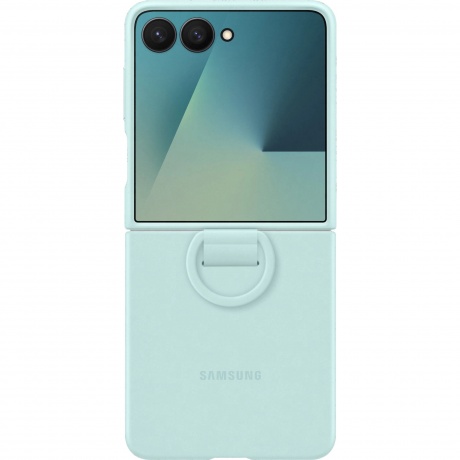 Чехол (клип-кейс) Samsung для Samsung Galaxy Z Flip7 Ring Case Z Flip7 мятный (EF-PF766TMEGRU)
Чехол (клип-кейс) Samsung для Samsung Galaxy Z Flip7 Ring Case Z Flip7 мятный (EF-PF766TMEGRU)