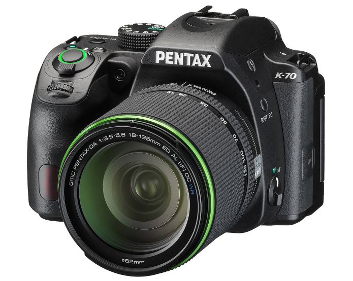 Фотоаппарат зеркальный Pentax K-70 Kit 18-135 WR black, Черный
Фотоаппарат зеркальный Pentax K-70 Kit 18-135 WR black, Черный