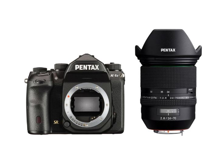 Фотоаппарат зеркальный Pentax K-1 Mark II Kit 24-70, Черный
Фотоаппарат зеркальный Pentax K-1 Mark II Kit 24-70, Черный