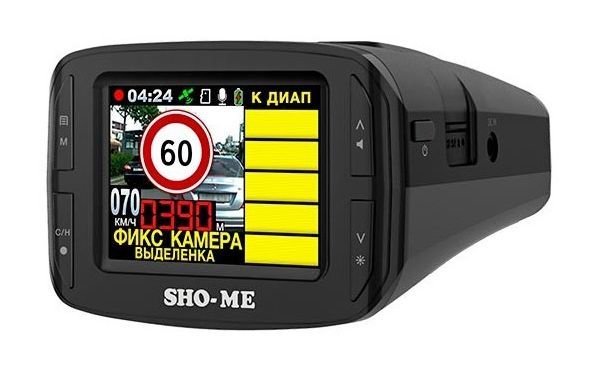 Видеорегистратор с радар-детектором Sho-Me Combo №3 iCatch
Видеорегистратор с радар-детектором Sho-Me Combo №3 iCatch