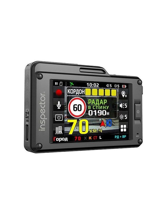 Видеорегистратор с радар-детектором Inspector SCAT S черный
Видеорегистратор с радар-детектором Inspector SCAT S черный