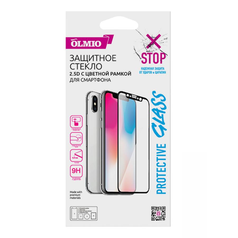Защитное стекло 3D Olmio для iPhone X (белое) Olmio
Защитное стекло 3D Olmio для iPhone X (белое) Olmio
