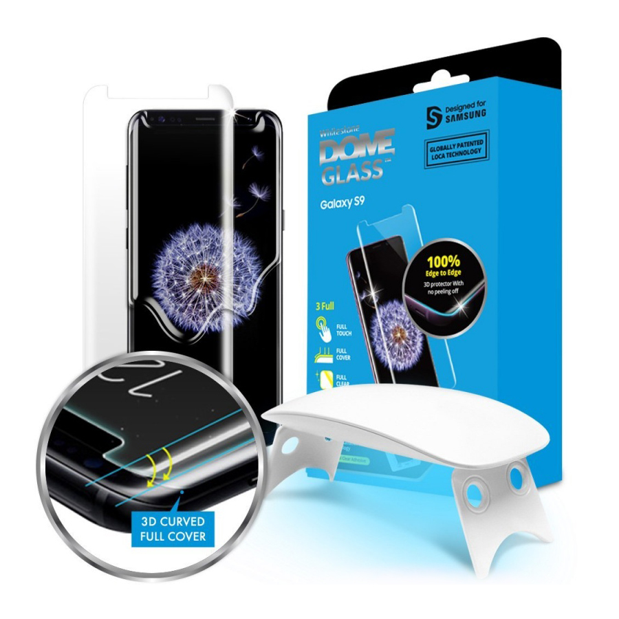 Защитное стекло Whitestone Dome Glass для Galaxy S9 G960
Защитное стекло Whitestone Dome Glass для Galaxy S9 G960