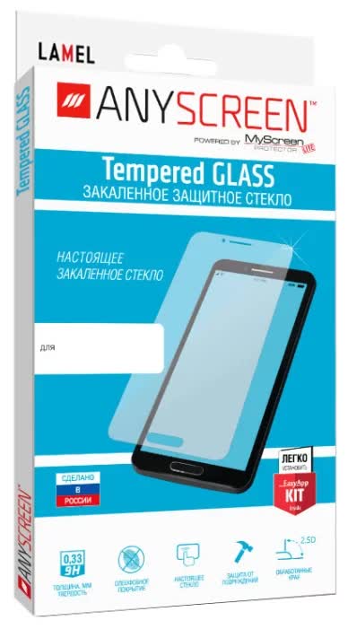 Защитное стекло ANYSCREEN Tempered Glass для Apple iPhone 6/6S/7/8
Защитное стекло ANYSCREEN Tempered Glass для Apple iPhone 6/6S/7/8