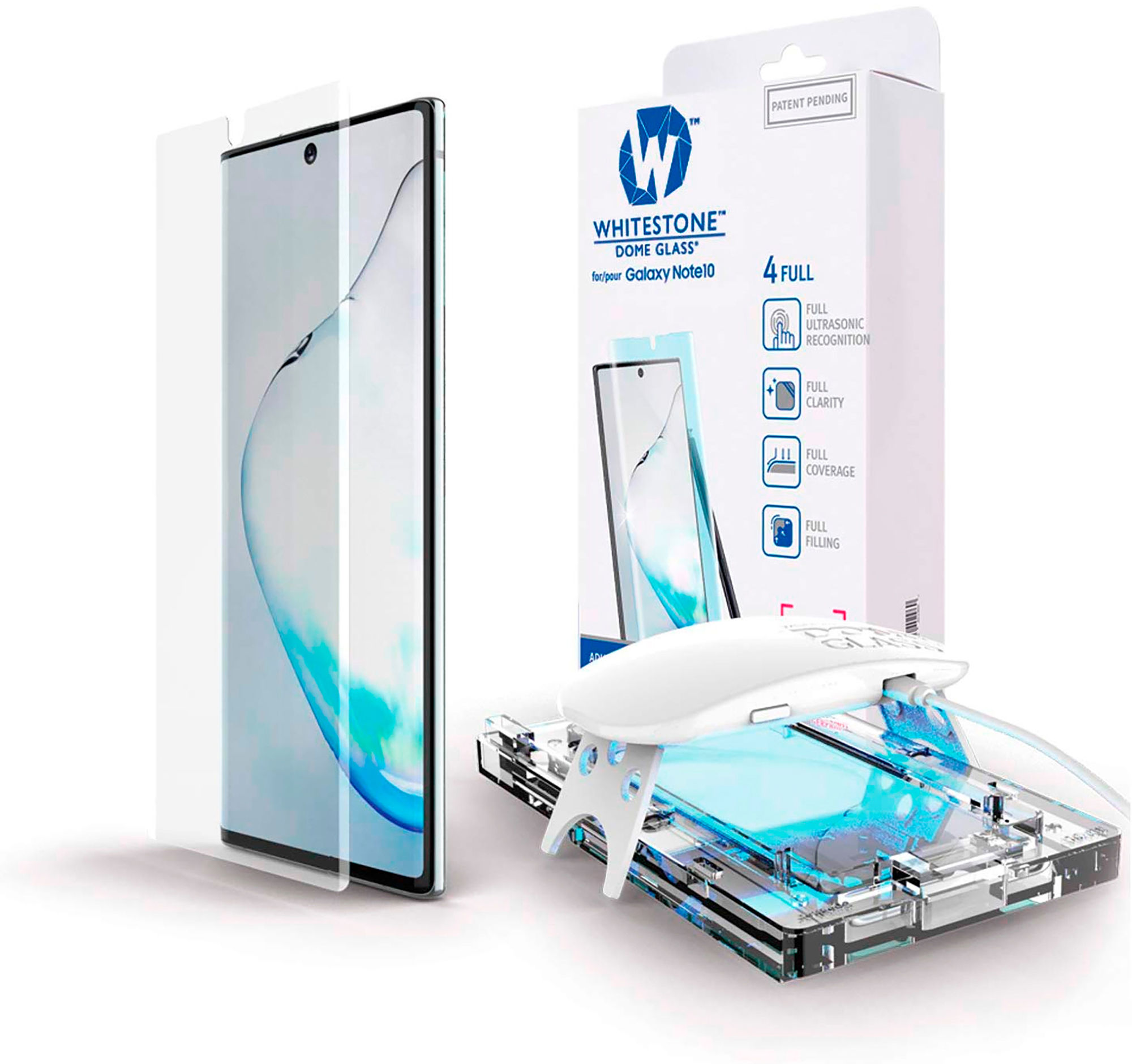 Защитное стекло Samsung DomeGlass для Samsung Galaxy Note 10 прозрачная антиблик. (F-NOTE10-B2C
Защитное стекло Samsung DomeGlass для Samsung Galaxy Note 10 прозрачная антиблик. (F-NOTE10-B2C