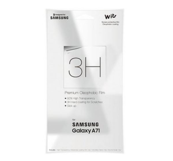 Защитная пленка Samsung WITS для Samsung Galaxy A71 прозрачная (GP-TFA715WSATR)
Защитная пленка Samsung WITS для Samsung Galaxy A71 прозрачная (GP-TFA715WSATR)