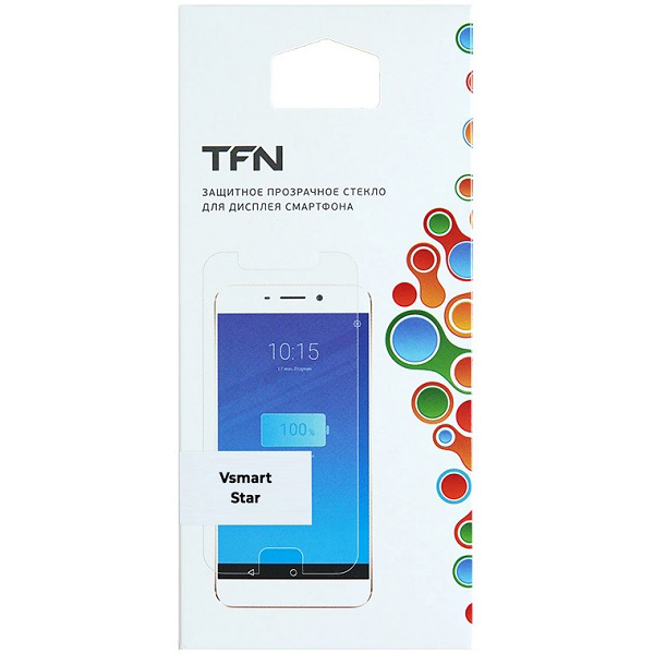 Защитное стекло TFN Vsmart Star 0.33mm clear
Защитное стекло TFN Vsmart Star 0.33mm clear
