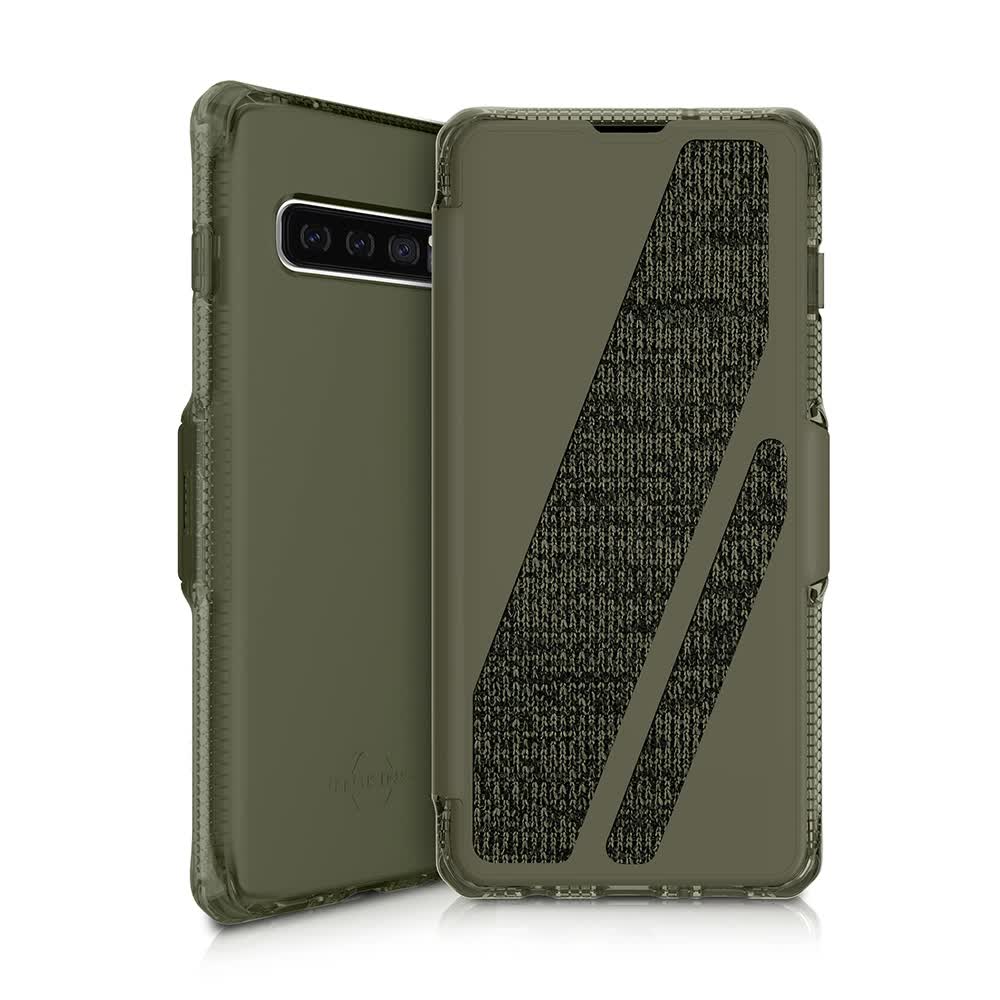 Чехол-книжка ITSKINS SPECTRUM FOLIO для Samsung Galaxy S10 хаки
Чехол-книжка ITSKINS SPECTRUM FOLIO для Samsung Galaxy S10 хаки