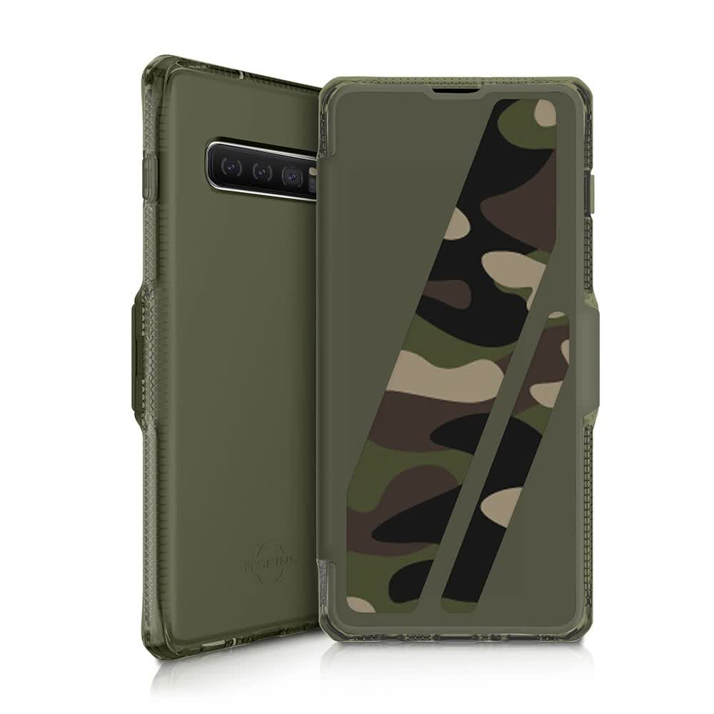 Чехол-книжка ITSKINS SPECTRUM FOLIO для Samsung Galaxy S10 plus хаки/камуфляж
Чехол-книжка ITSKINS SPECTRUM FOLIO для Samsung Galaxy S10 plus хаки/камуфляж