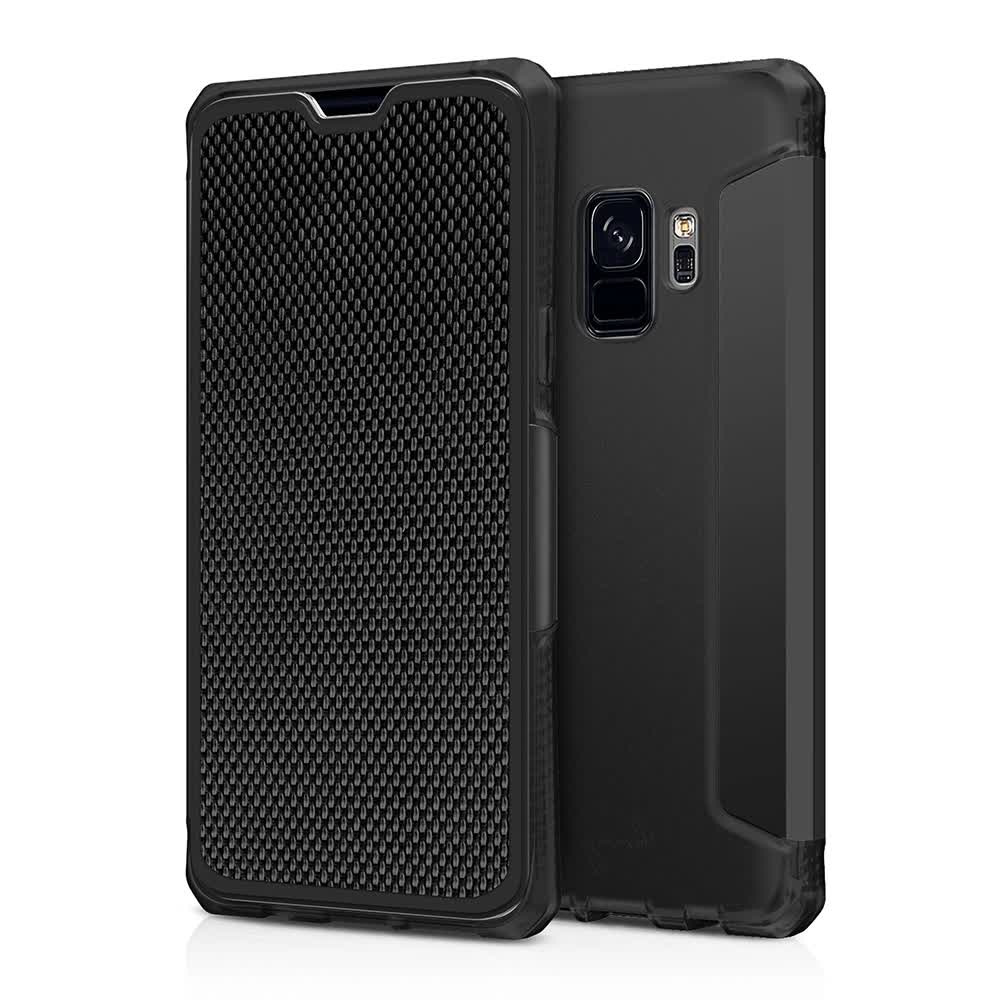 Чехол-книжка ITSKINS SPECTRUM FOLIO для Samsung Galaxy S9 чёрный
Чехол-книжка ITSKINS SPECTRUM FOLIO для Samsung Galaxy S9 чёрный