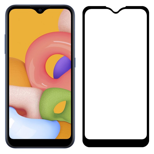 Защитное стекло Krutoff для Samsung Galaxy A01 Full Glue Premium Black 22782
Защитное стекло Krutoff для Samsung Galaxy A01 Full Glue Premium Black 22782